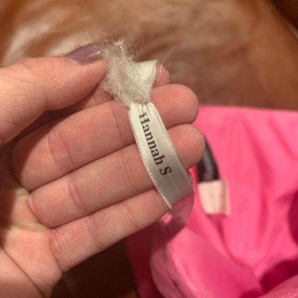 Hannah S Strapless Pink & Black Ball Gown - Picture 7 of 7